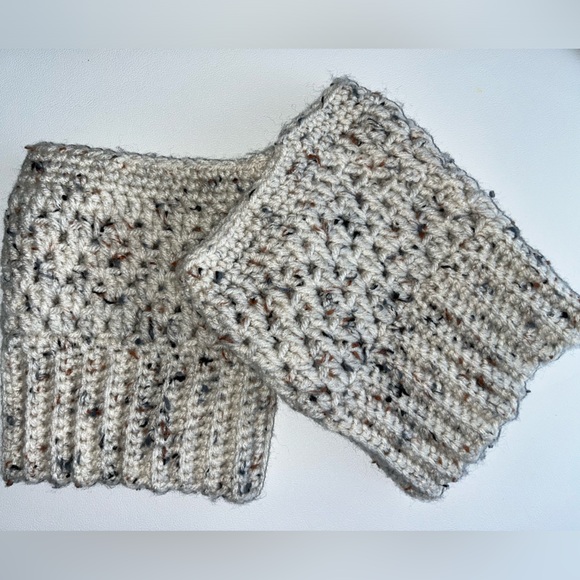 Hand-Woven Boot Cuffs - Picture 3 of 3